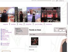 Tablet Screenshot of margaritarosas.com